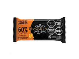 AGUILA 60% CACAO CON NARANJA 100 GRS