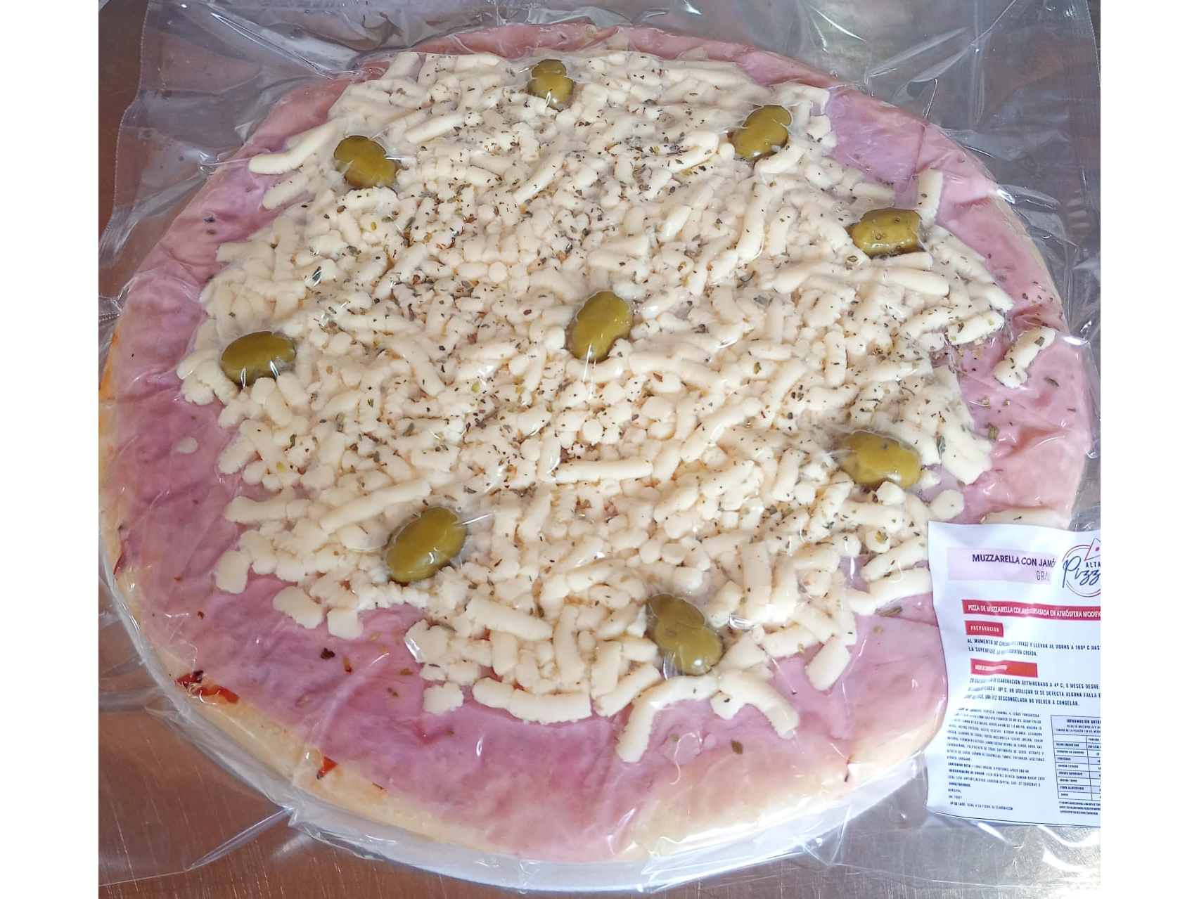 JAMÓN Y QUESO ALTA PIZZA