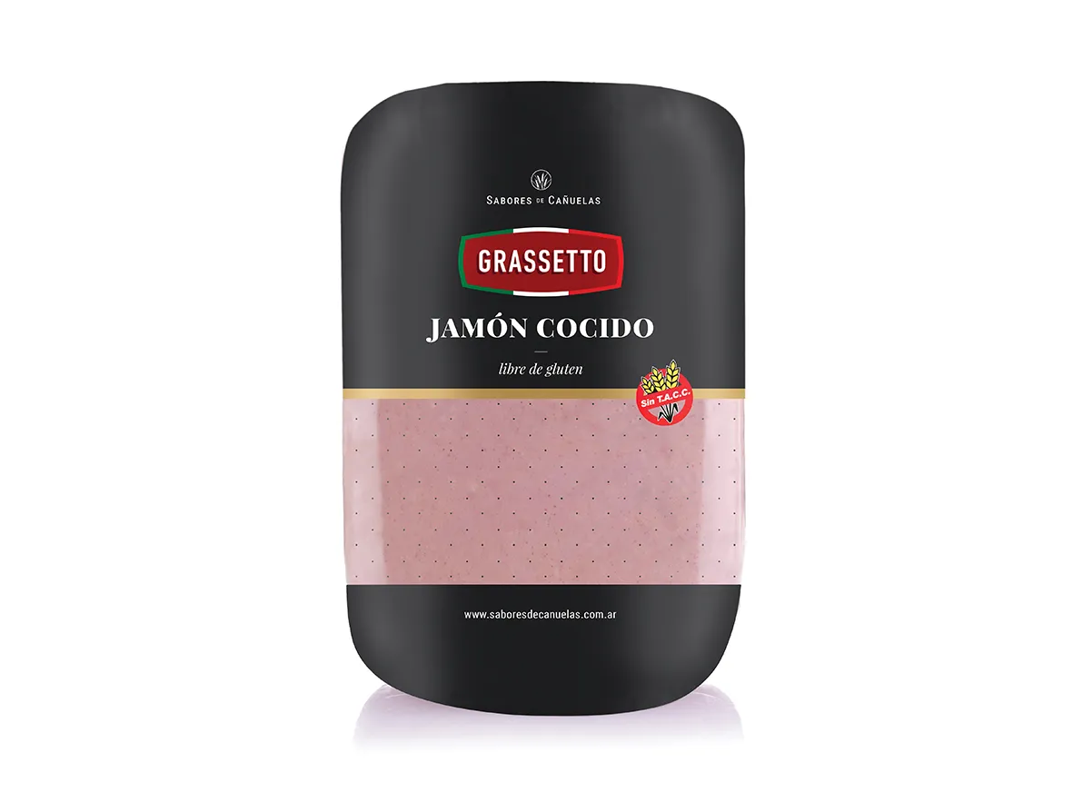JAMON GRASETTO NATURAL (SIN TACC) X 100 GRS