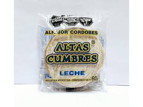 ALFAJOR DULCE DE LECHE ALTAS CUMBRES