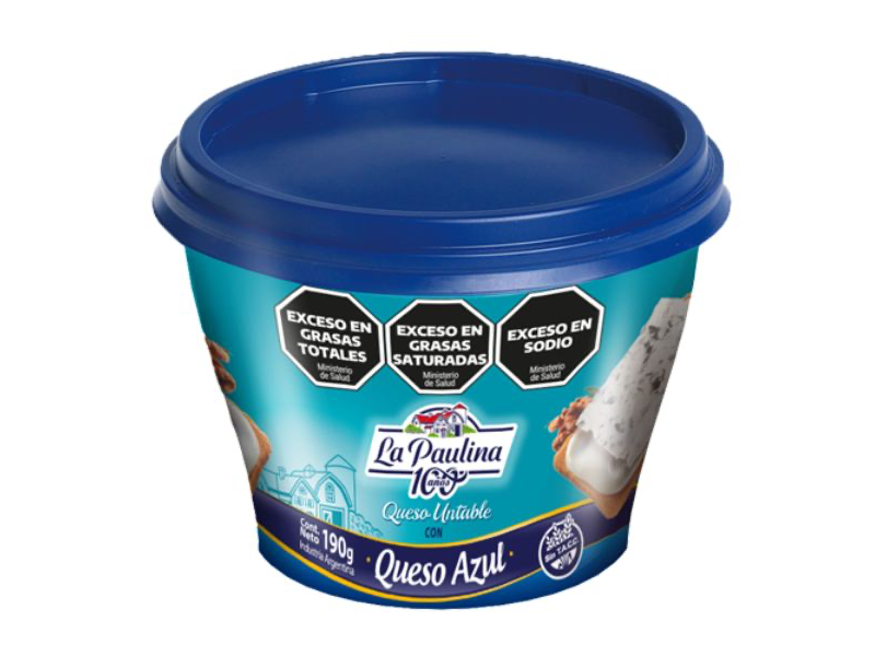 QUESO CREMA UNTABLE QUESO AZUL 190 GRS