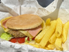 2 Burger individuales + papas