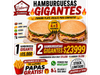 2 BURGUER PARA COMPARTIR