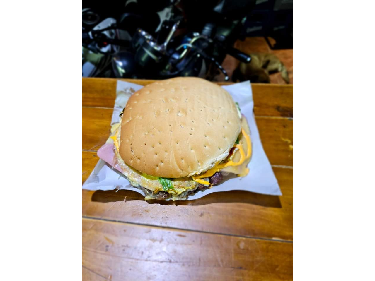 Hamburguesa especial grande