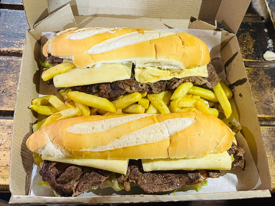 2 Lomos de 25cm con papas
