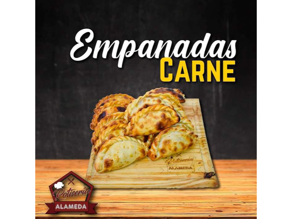 Docena de empanadas de carne de Rotiseria Alameda