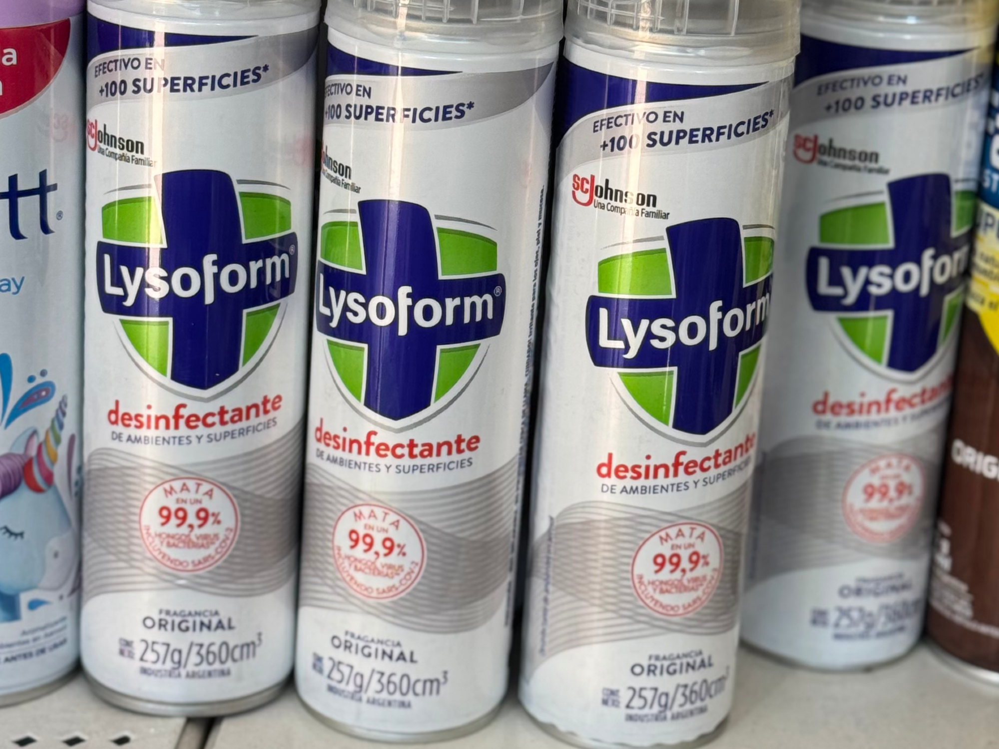 Lysoform desinfectante