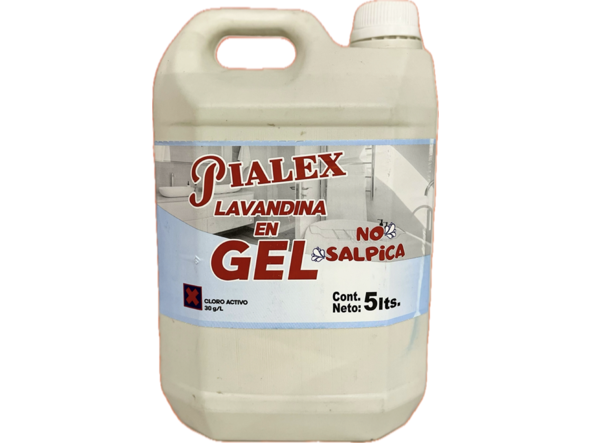 Lavandina en gel