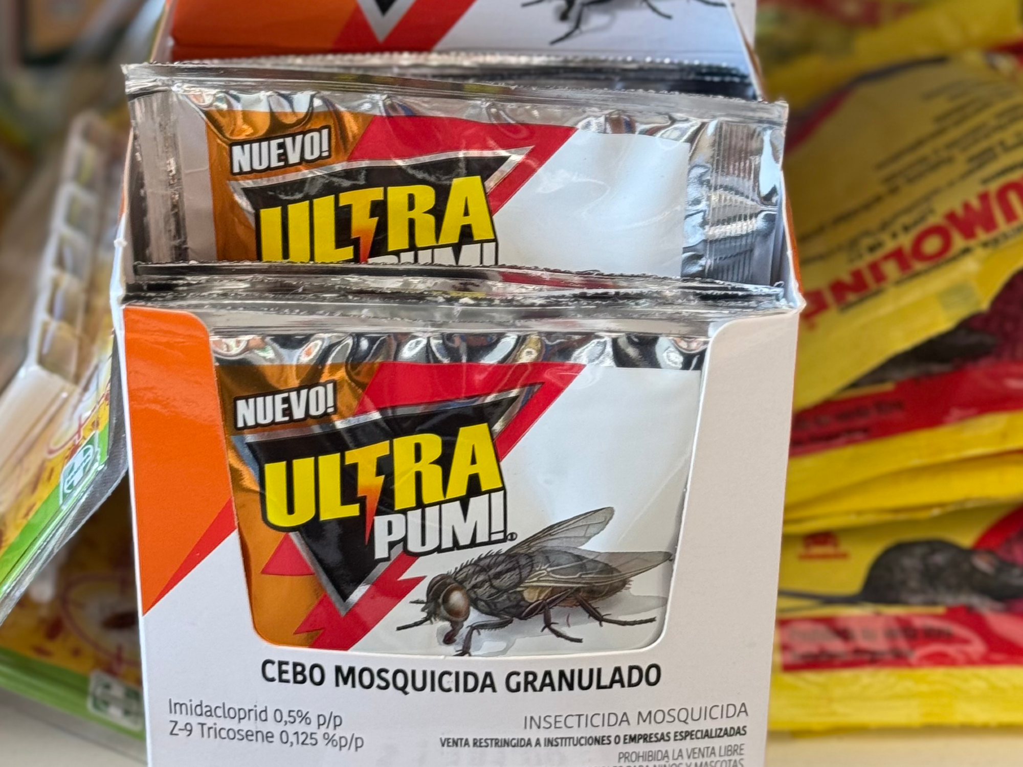 Veneno P Moscas En Cebo Ultra Pum