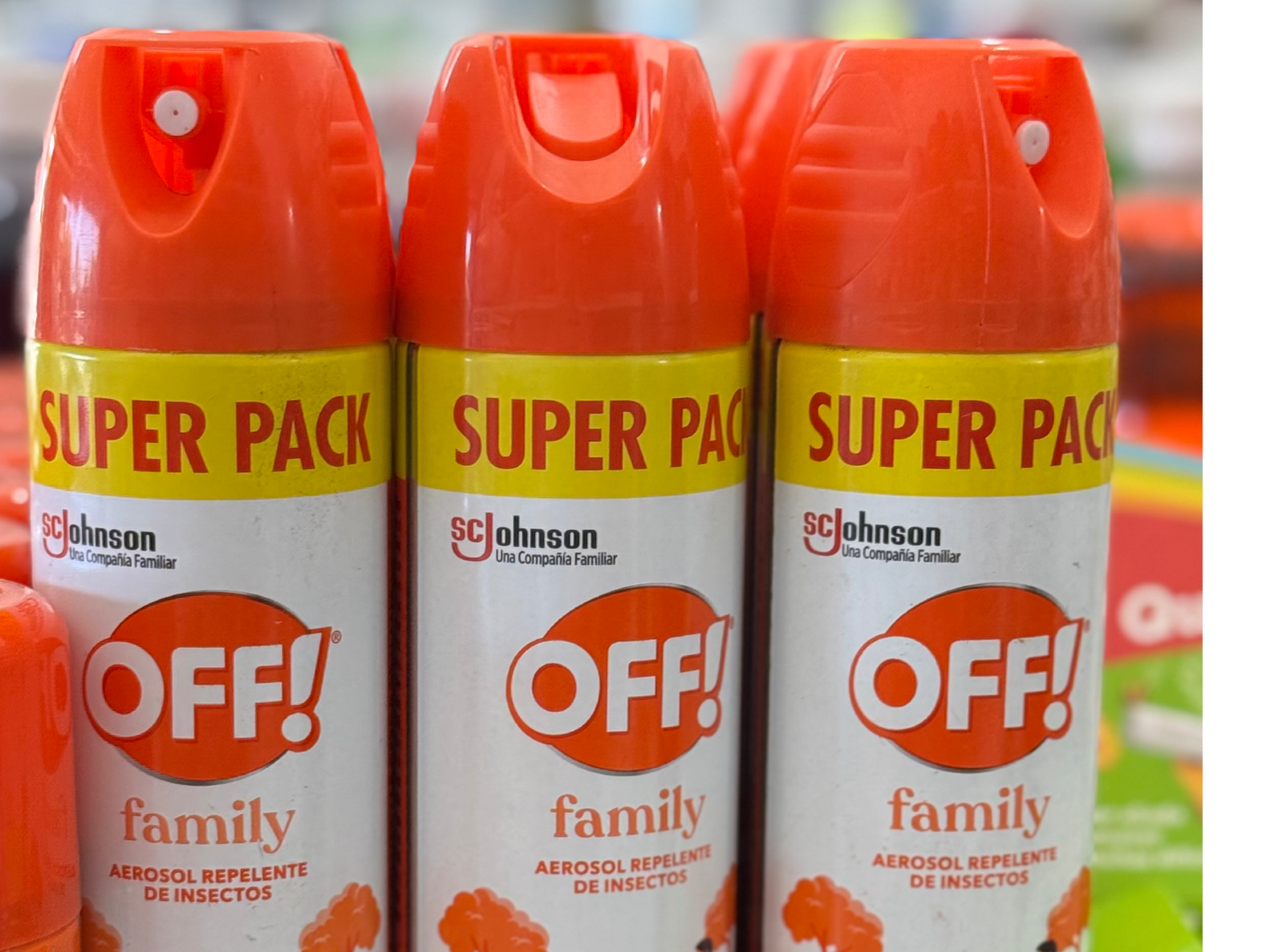 Repelente off family súper pack