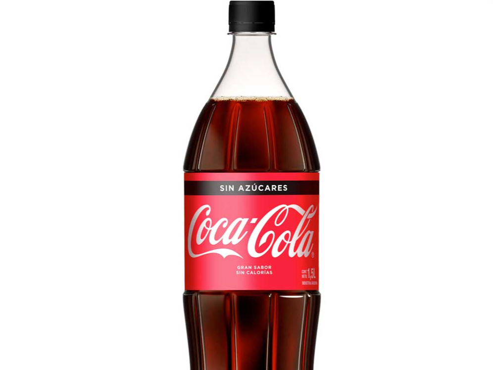 Coca Cola sin azúcar 1,25 L