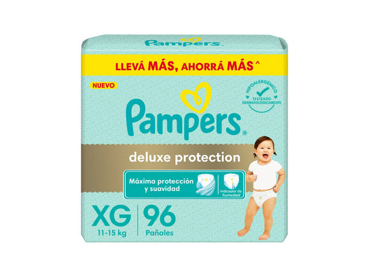 Pampers Deluxe XG x 96 pañales