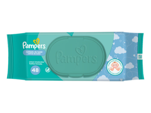 Toallitas húmedas Pampers cuidado de bebé x 48 u