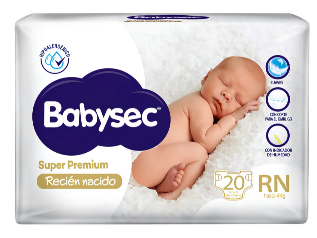 Babysec RN x 20 pañales
