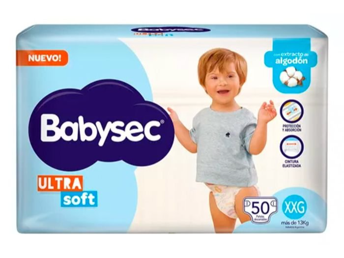 Babysec Ultra XXG x 50 pañales