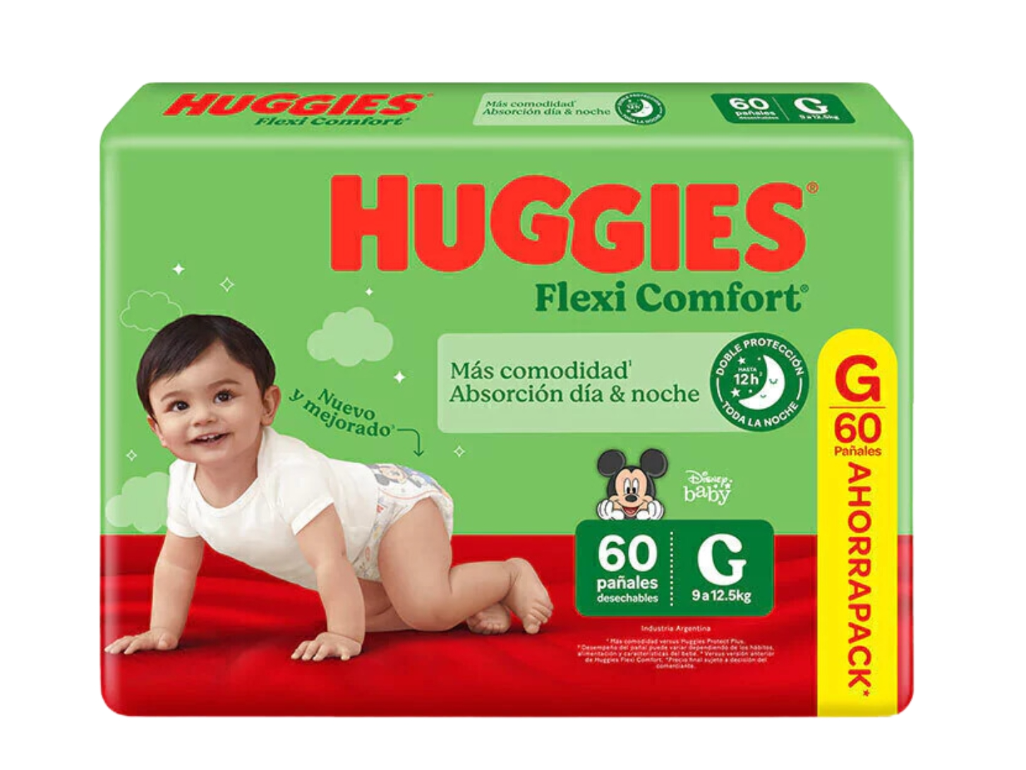 Huggies Flexi Comfort G x 60 pañales