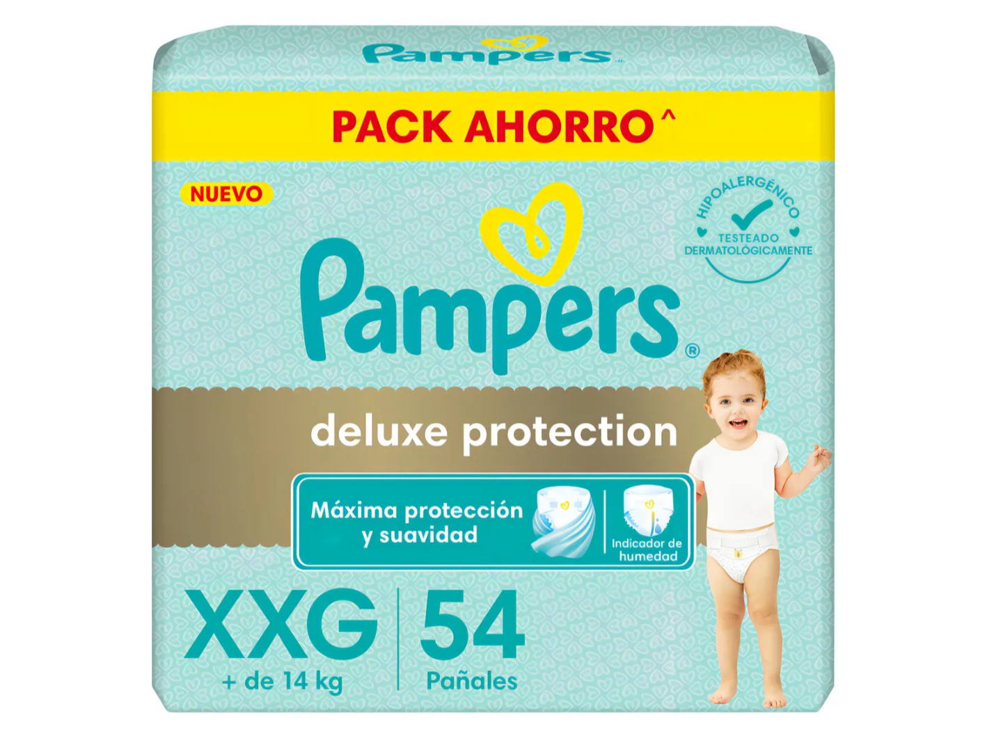 Pampers Deluxe XXG x 54 pañales