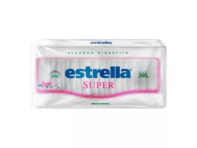 Algodón Estrella Súper x 200 g