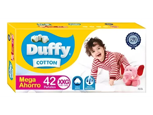 Duffy Cotton XXG  x 42 pañales
