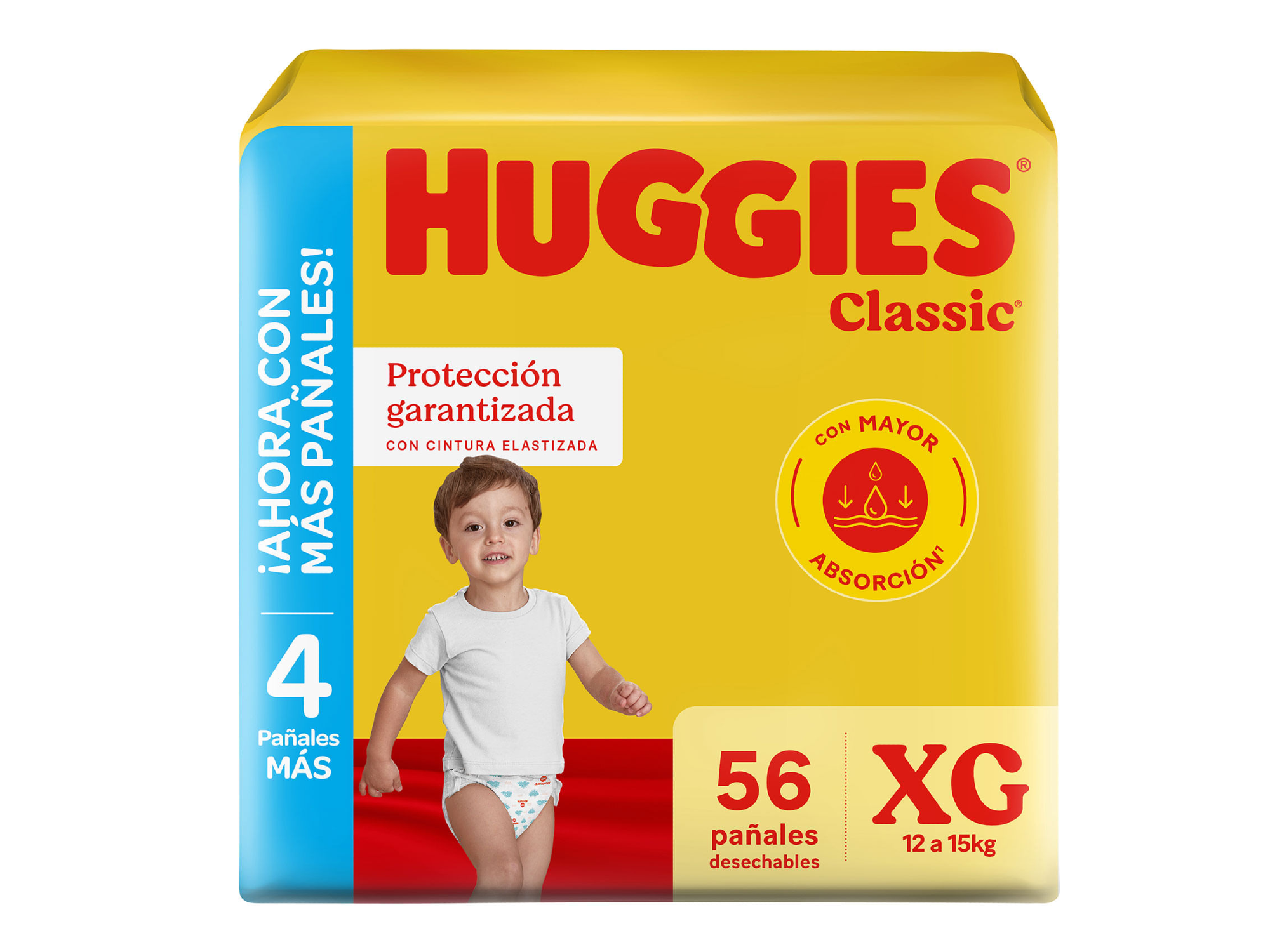 Huggies Classic XG x 56 pañales