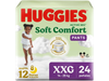 Huggies Soft Comfort Pants XXG x 24 pañales