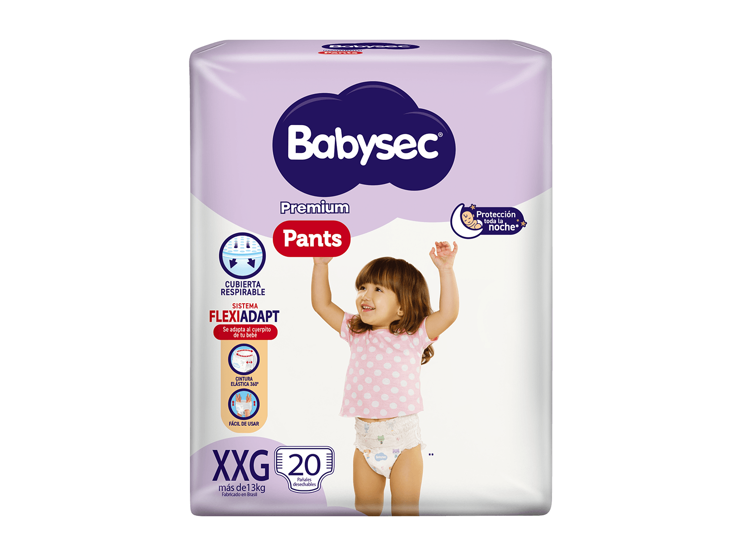 Babysec Premium Pants XXG x 20 pañales