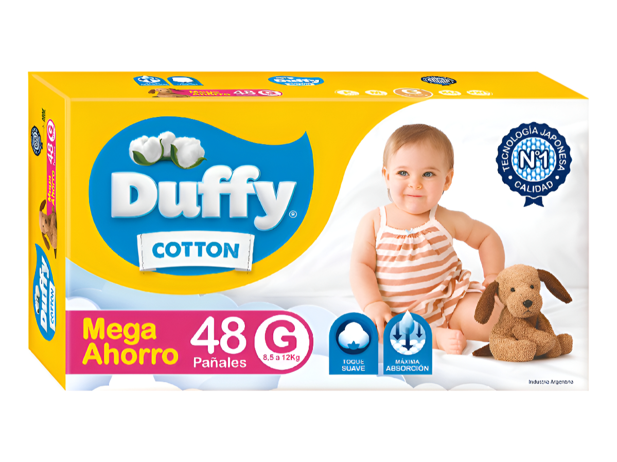 Duffy Cotton G x 48 pañales