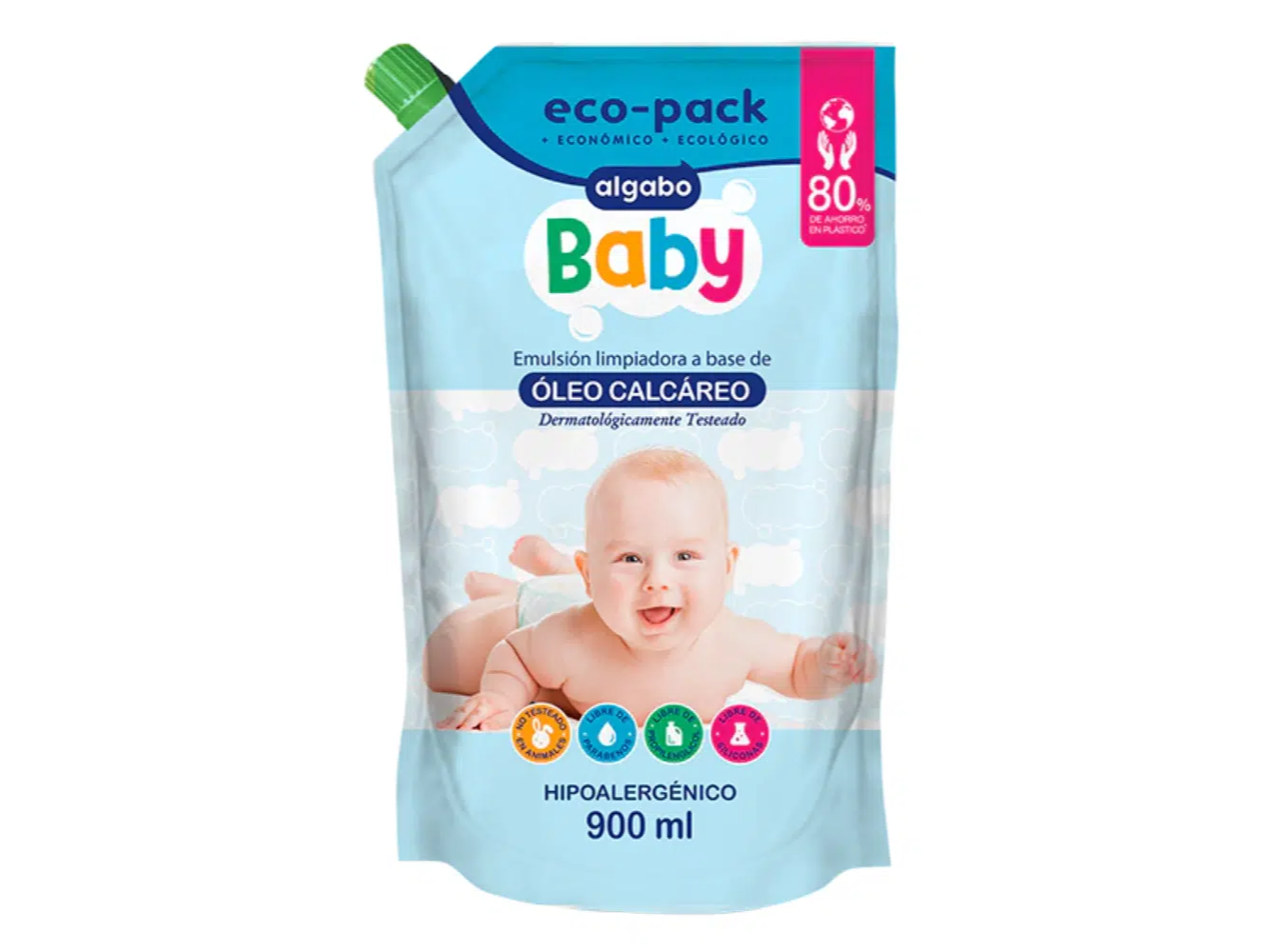 Eco pack Óleo calcáreo Algabo x 900 ml