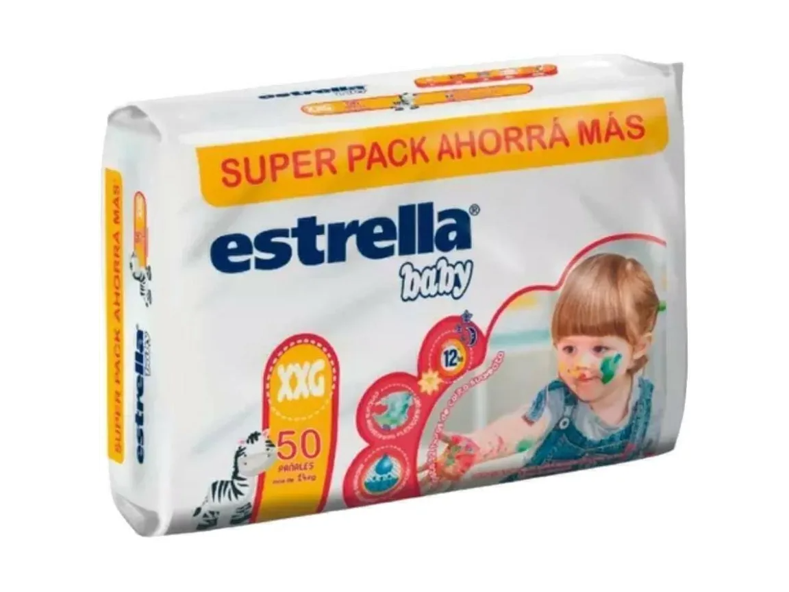 Estrella XXG x 50 pañales