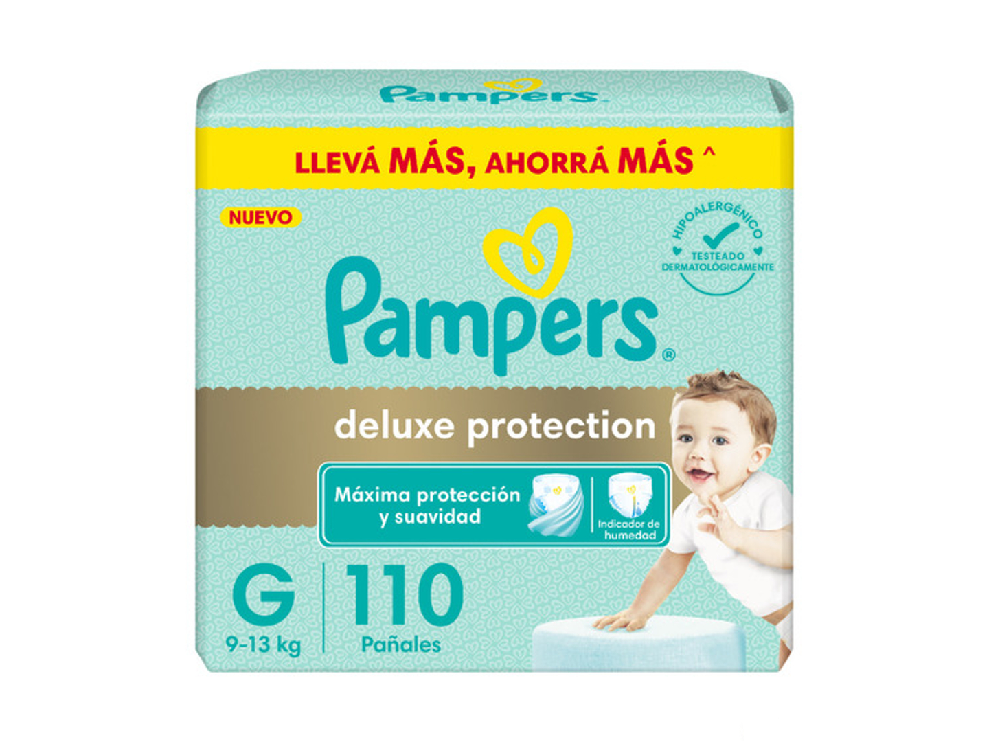 Pampers Deluxe G x 110 pañales