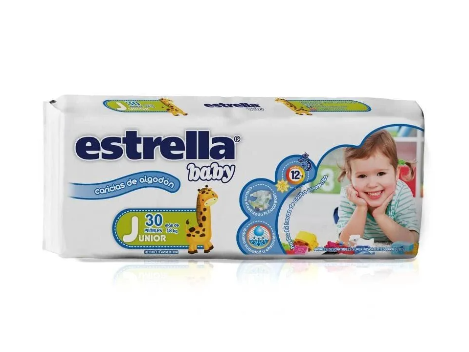 Estrella Junior x 30 pañales