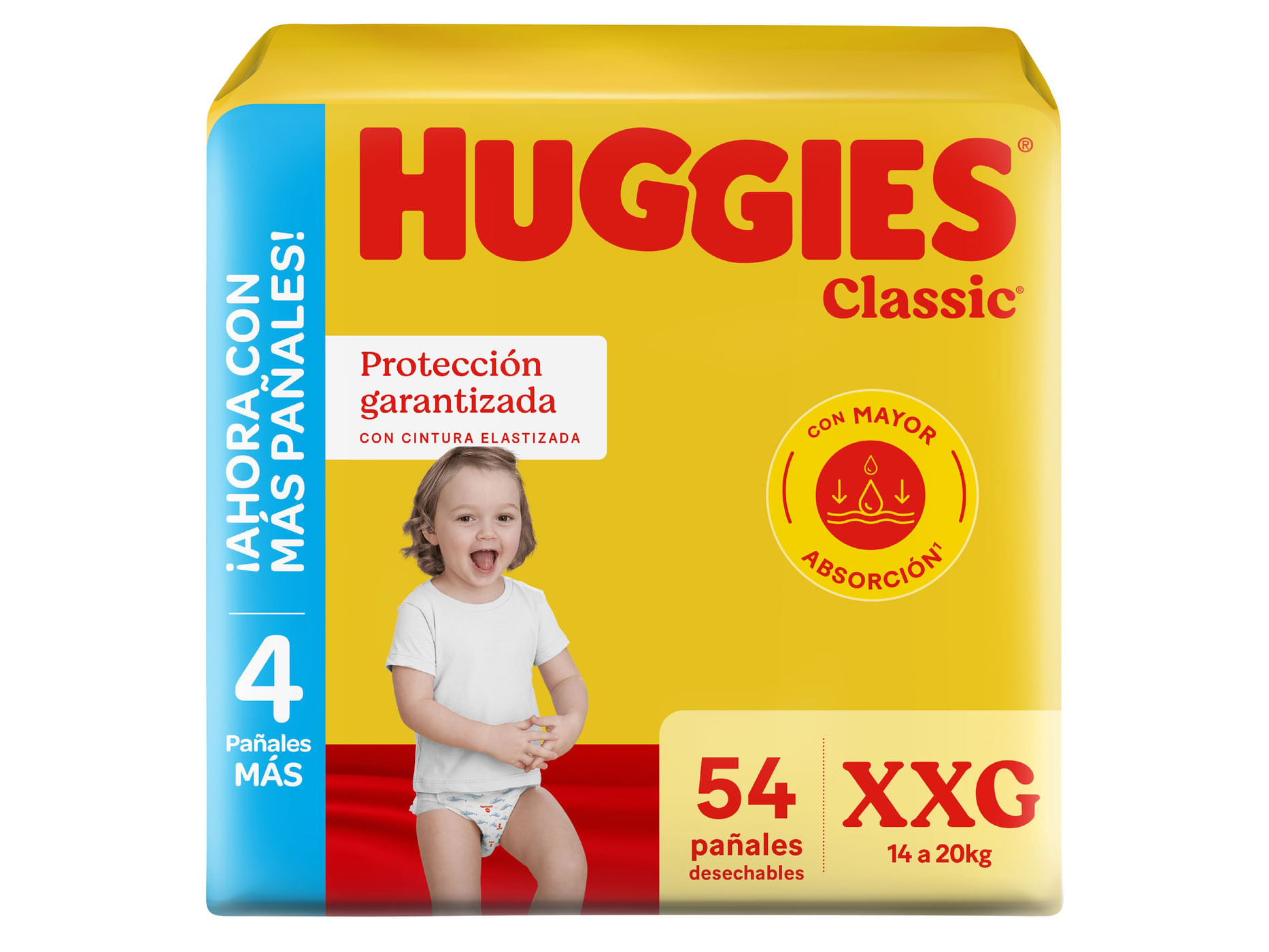 Huggies Classic XXG x 54 pañales