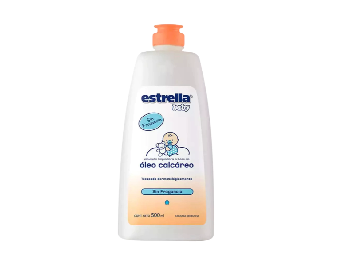 Óleo calcáreo Estrella Sin fragancia x 500 ml