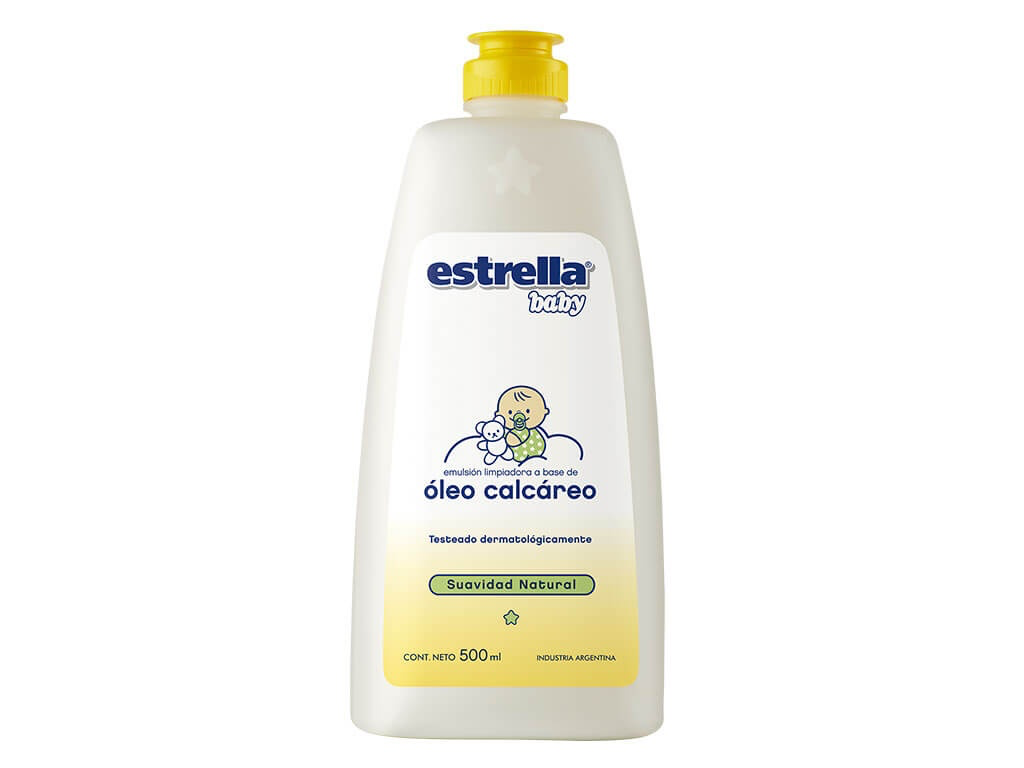 Óleo calcáreo Estrella con manzanilla x 500 ml