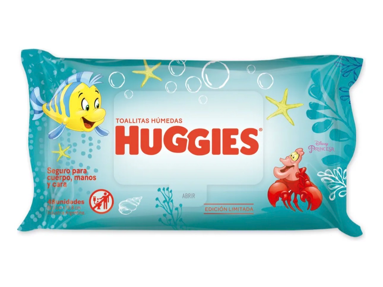 Toallitas húmedas Huggies Disney princesa por 48 U