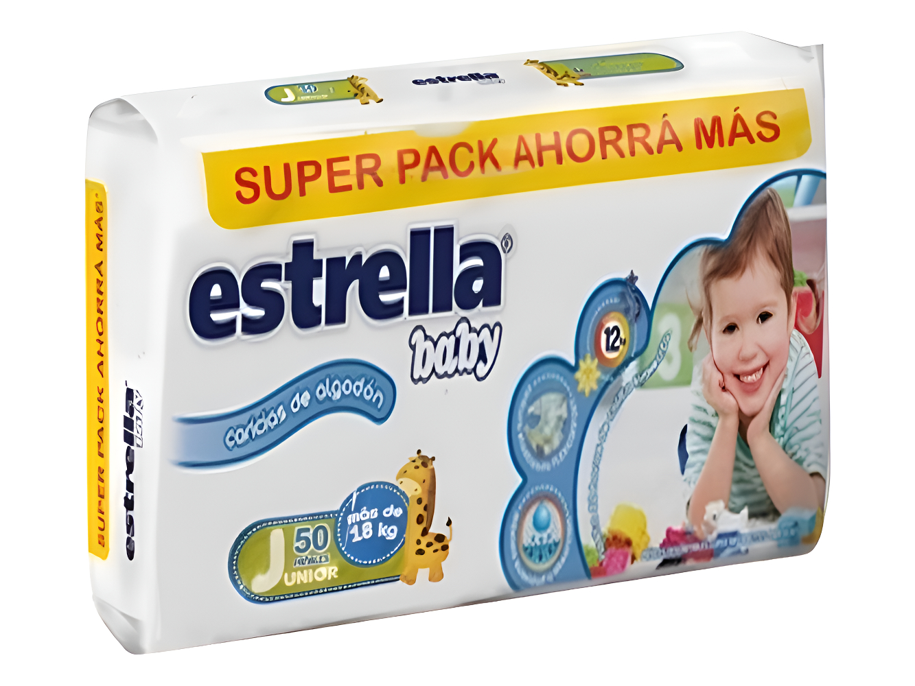 Estrella Junior x 50 pañales