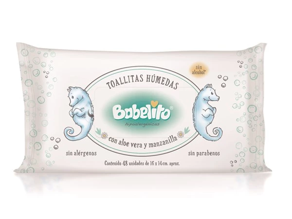 Toallitas húmedas Babelito x 48 unidades