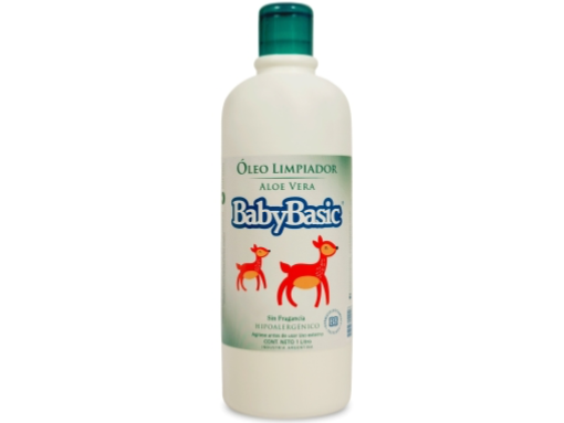 Óleo limpiador Baby Basic con Aloe Vera x 1 L
