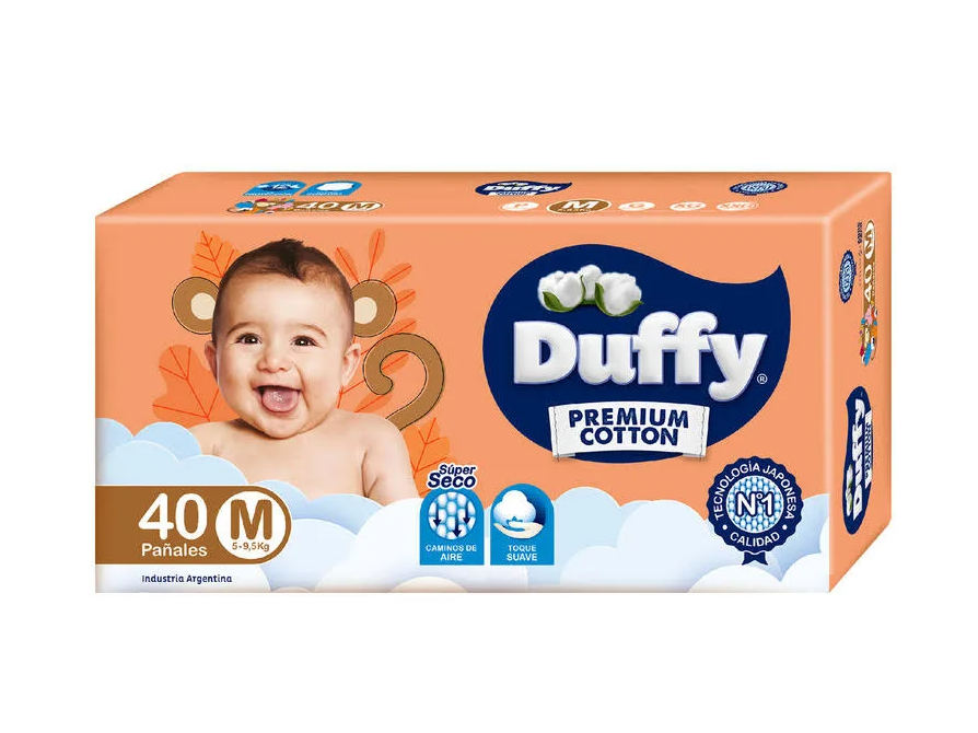 Duffy Premium M x 40 pañales