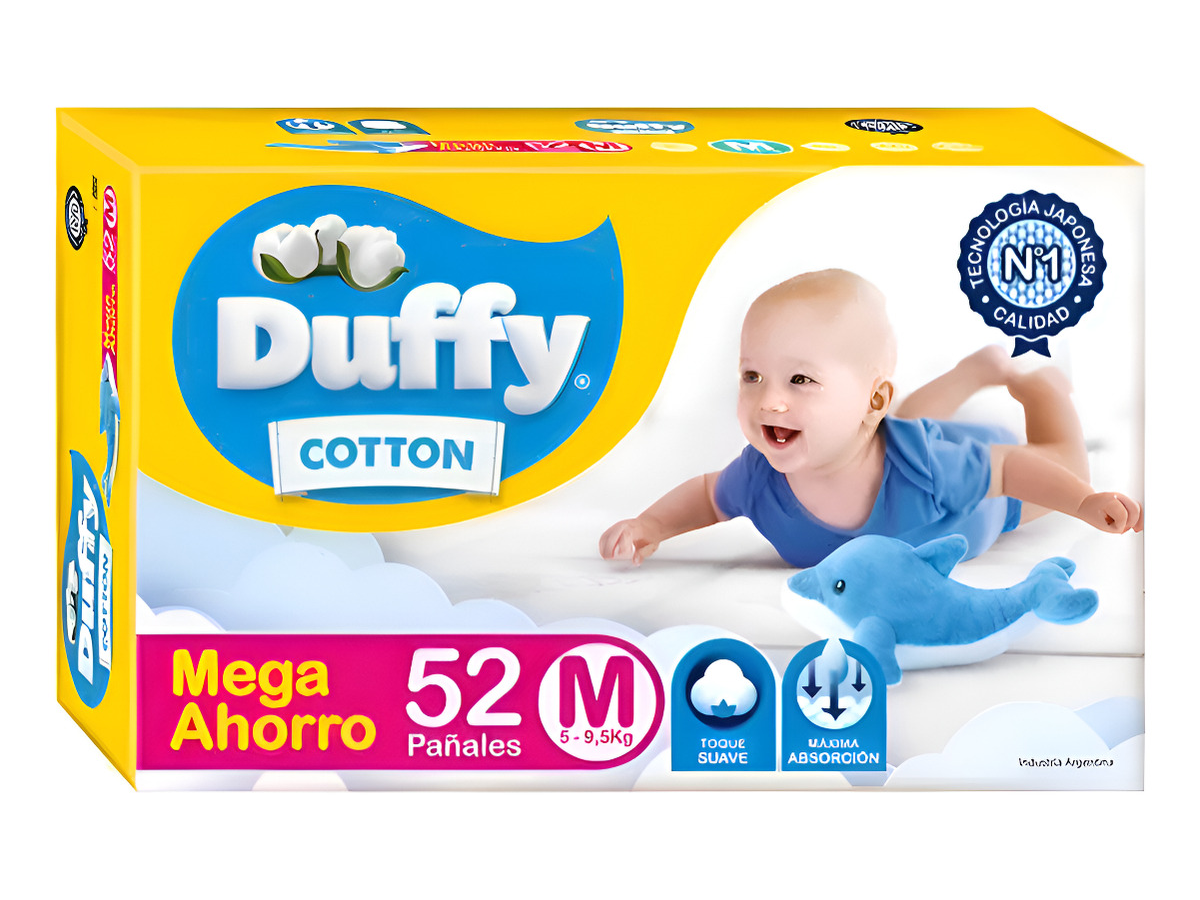 Duffy Cotton M x 52 pañales