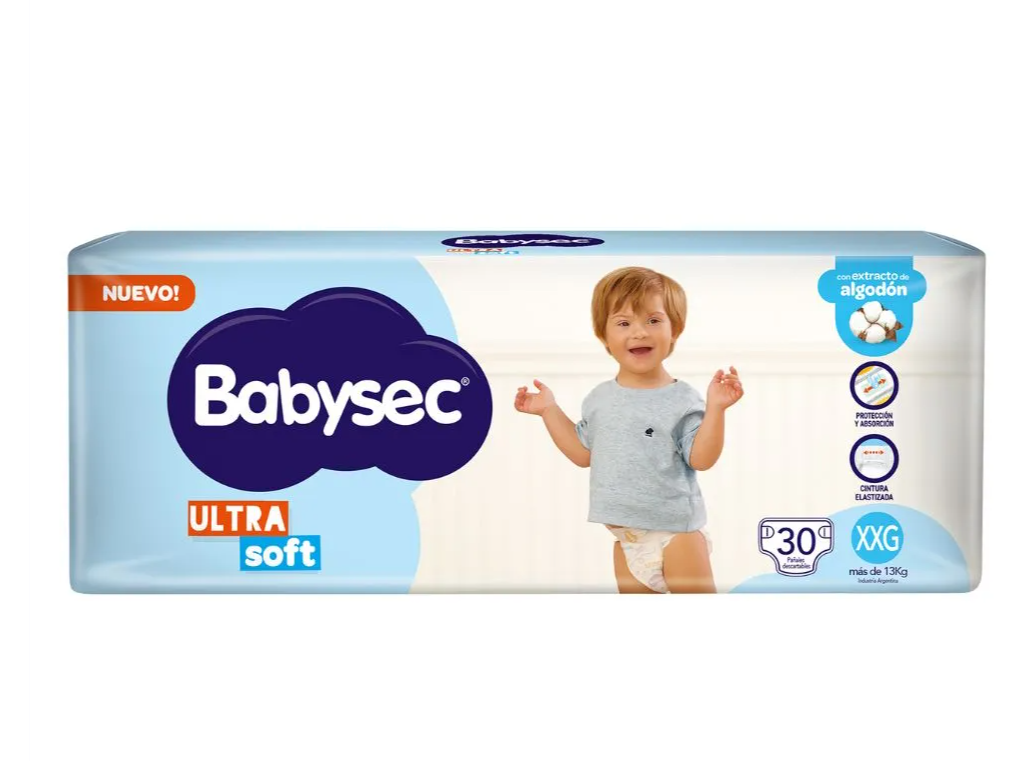 Babysec Ultra XXG x 30 pañales