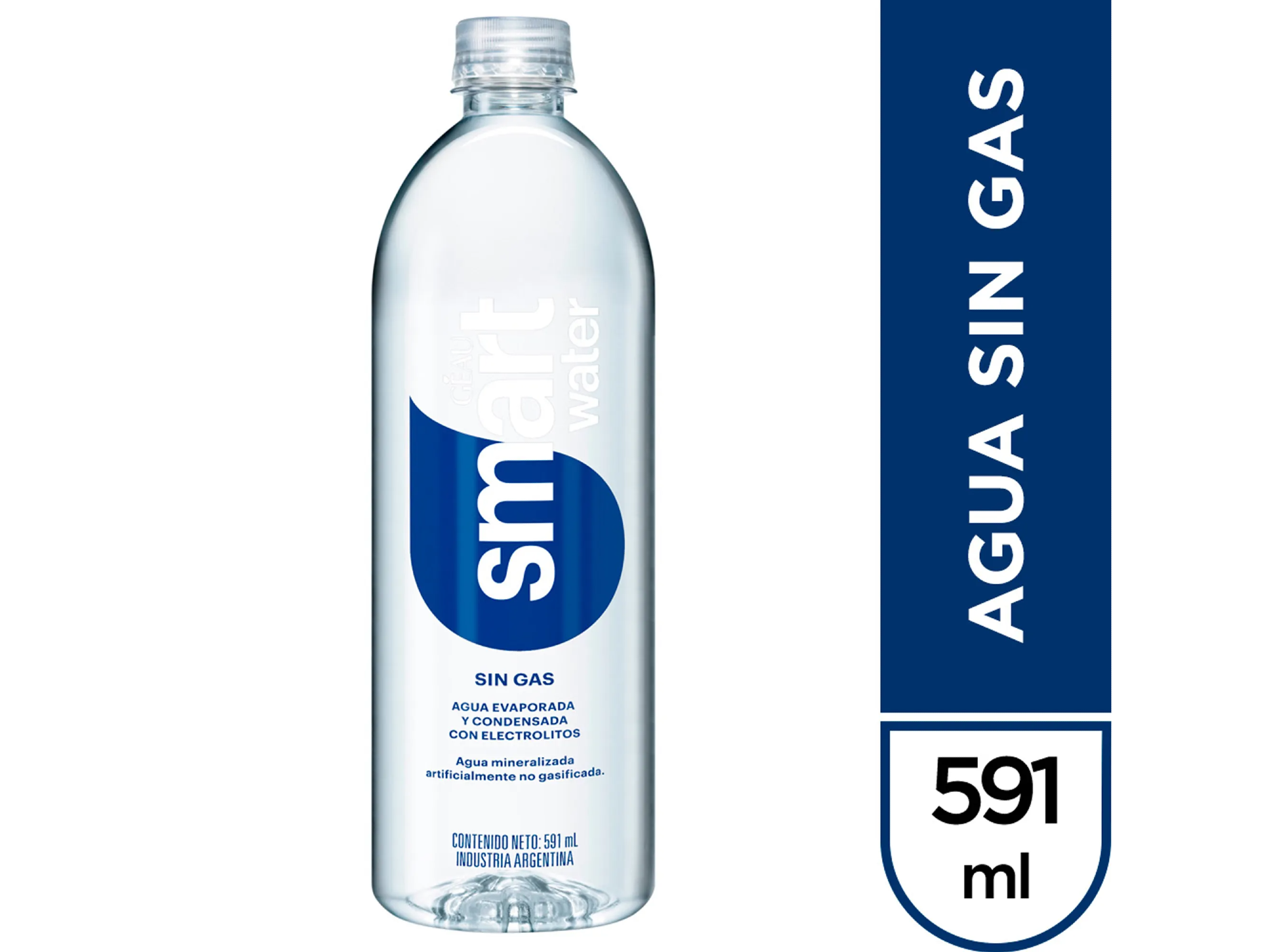 Agua sin gas