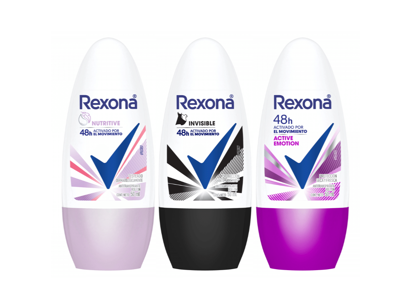 REXONA ROLL ON MUJER