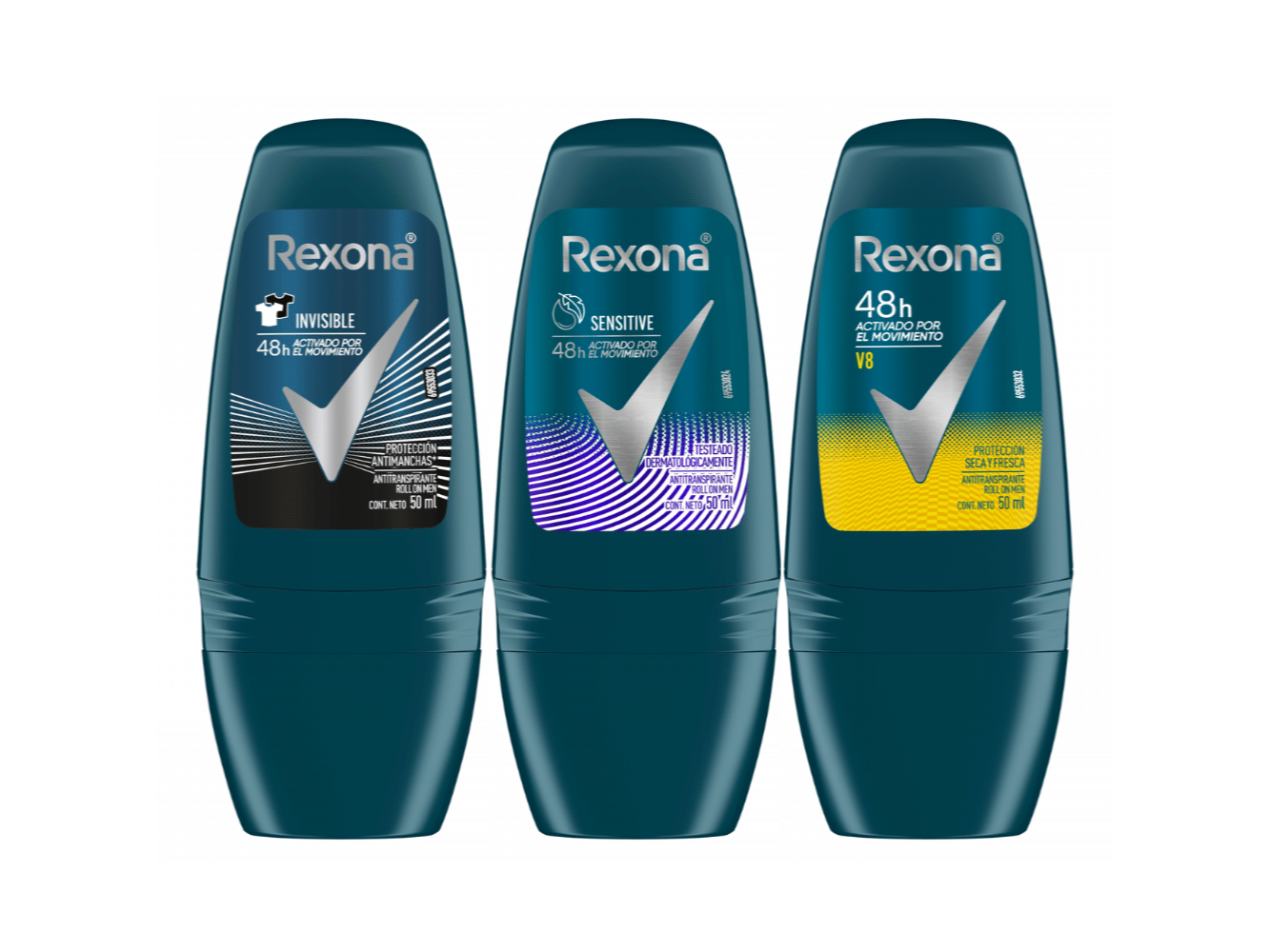 REXONA ROLL ON HOMBRE