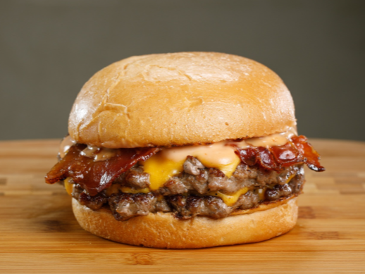 Hamburguesa bacon - Simples o dobles de punto pub