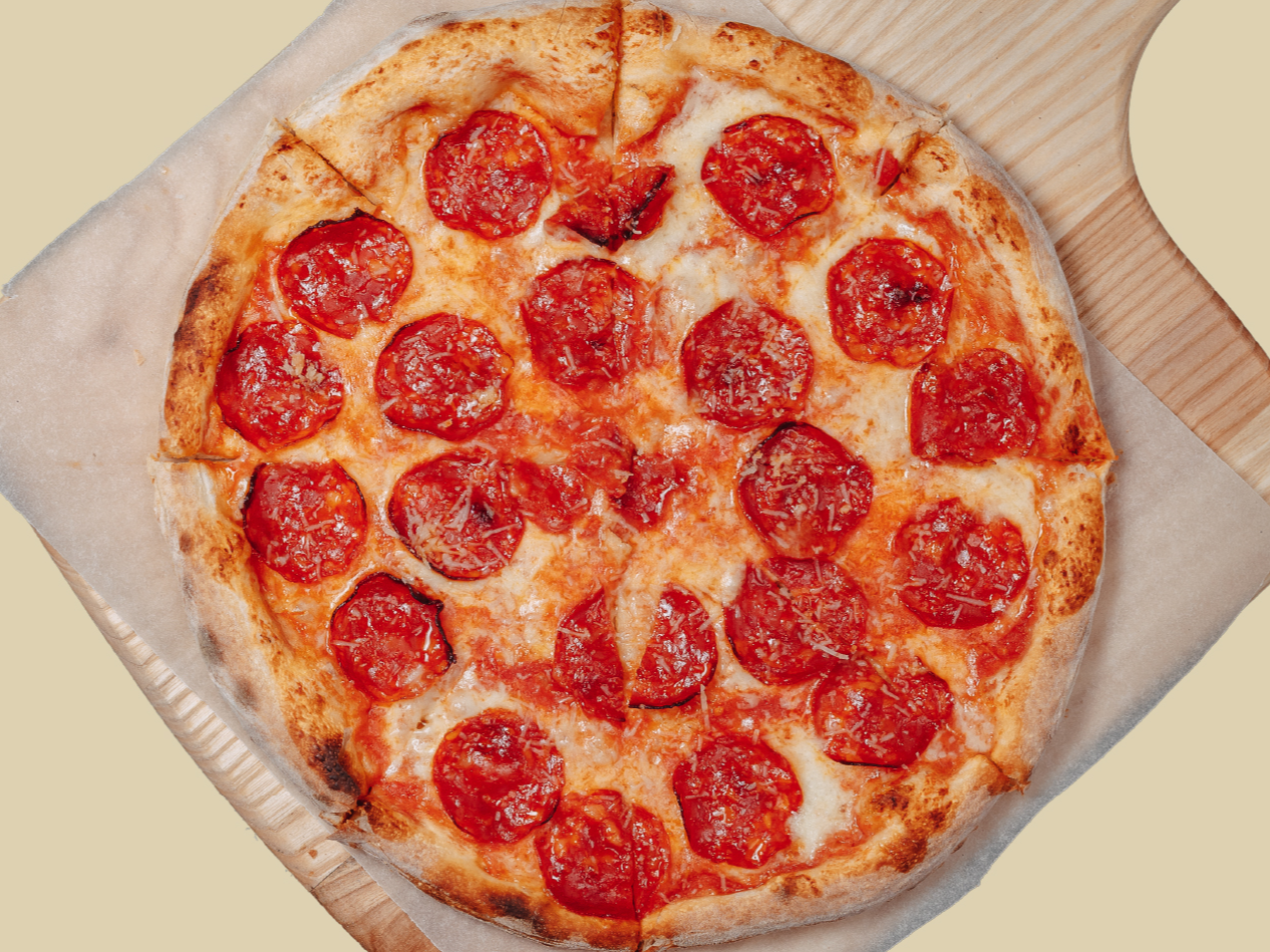 Pizza Masa madre Peperonni