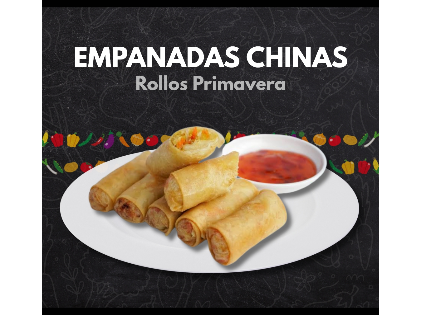 4 Empanadas chinas