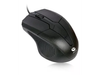 Mouse Optico 1000 Dpi Ergonomico C/ Cable Usb Rueda Scroll Color Negro