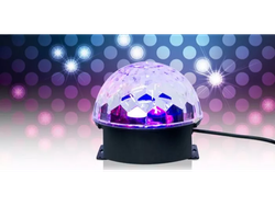 Bola Led Luz Audioritmica Efectos Media Esfera Luz Rgb Lp41