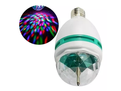 Lampara Led Giratoria 3w Rgb Foco 3 Colores Bolichera